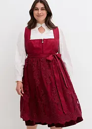 Dirndl med brodert forkle (2-delt sett), bonprix