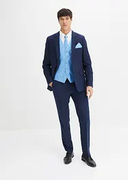 Bryllupsdress med vest og slips (5-delt sett), Slim Fit, bonprix