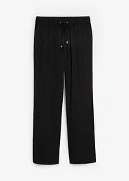 Pull-on bukse i viskose, bonprix