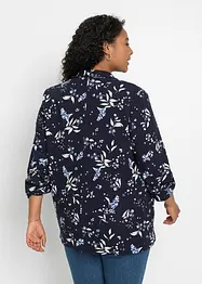 Lang blazer med print, bonprix