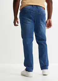 Classic Fit Power-Stretch-jeans med T-400 med komfortsnitt, Tapered, bonprix