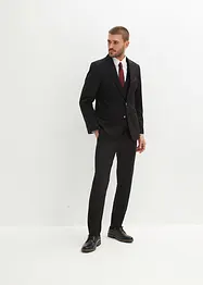 Dress Slim Fit (4-delt sett): Blazer, bukse, vest, slips, bonprix