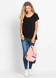 Lang topp i 2-i-1-modell, bonprix