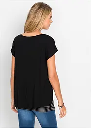 Lang topp i 2-i-1-modell, bonprix