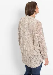 Grovstrikket cardigan, bonprix