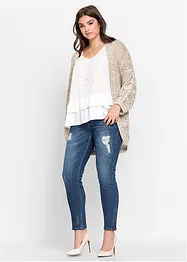 Grovstrikket cardigan, bonprix