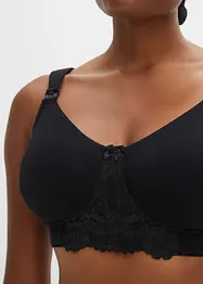 Amme-BH uten bøyle, med økologisk bomull (2-pack), bonprix