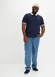 Piké-poloskjorte i økologisk bomull, bonprix