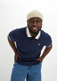 Piké-poloskjorte i økologisk bomull, bonprix