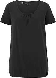 Topp i 100% bomull, kortermet, bonprix
