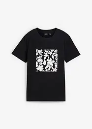 T-skjorte med blomsterprint, bonprix