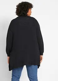 Finstrikket cardigan i bomull, bonprix