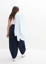 Lett twill-bukse med påsydde lommer, bonprix