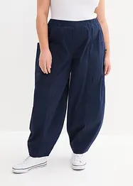 Lett twill-bukse med påsydde lommer, bonprix