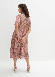Trikotkjole med krage, bonprix