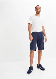 Cargo-bermuda i ren bomull, Regular Fit, bonprix