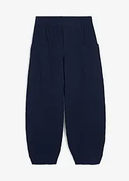 Lett twill-bukse med påsydde lommer, bonprix