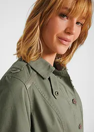 Bomullsparkas i utility-stil, halvlang, bonprix
