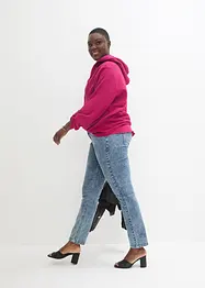 Musselinbluse i ren bomull, bonprix