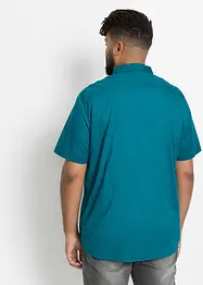 Kortermet skjorte skjorte i lett materiale, bonprix
