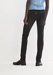Straight-jeans Mid Waist, super stretch med komfortlinning, bonprix
