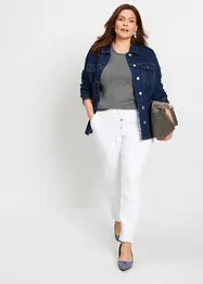 Pull on-bukse i viskosemiks, bonprix