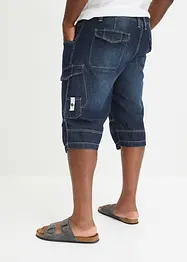 Lang bermudashorts i lett denim, Relaxed Fit, bonprix