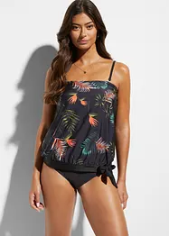 Bandeau tankini med Multiway-stropper, bonprix