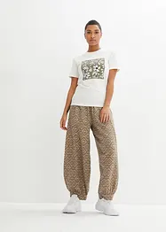 Haremsbukse i 100% bomull, bonprix