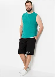 Bermudashorts i jersey i 100% økologisk bomull, bonprix