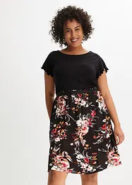 Jerseykjole i viskosemiks, bonprix