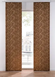 Panelgardin i jacquard (1-pack), bonprix