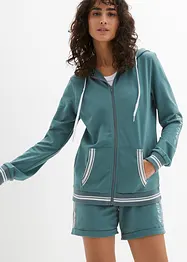 Sweatjakke av 100% økologisk bomull, bonprix