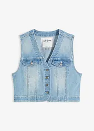 Jeansvest med stretch, bonprix