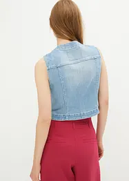 Jeansvest med stretch, bonprix