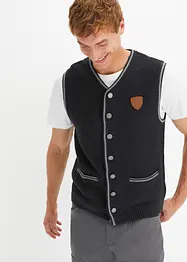 Strikket vest, bonprix