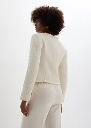 Boxy bouclé-blazer, bonprix