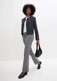 Boxy bouclé-blazer, bonprix