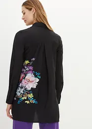 Skjortebluse med blomsterprint, bonprix