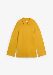 Oversized genser med Turtleneck og splitter i siden, bonprix