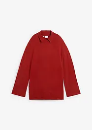 Oversized genser med Turtleneck og splitter i siden, bonprix