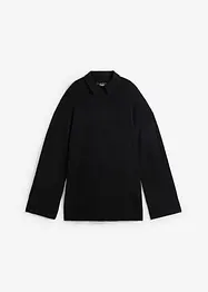 Oversized genser med Turtleneck og splitter i siden, bonprix