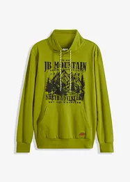 Sweatshirt med sjalkrage, bonprix