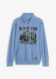 Sweatshirt med sjalkrage, bonprix