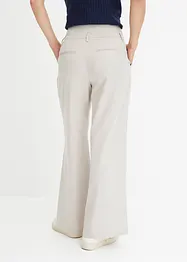 Utsvingt bukse, High Waist, bonprix