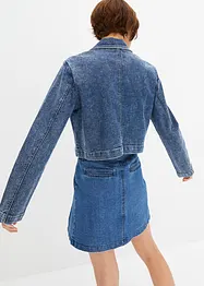 Kort denim-blazer, bonprix