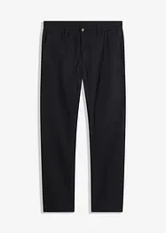 Loose Fit stretch-chinos med økologisk bomull, Straight, bonprix
