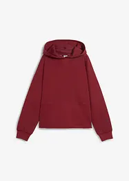 Oversized sweatshirt med hette, bonprix