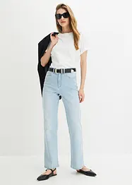 Wide Leg-jeans, High Waist, bonprix