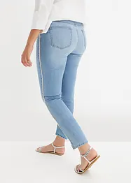 Skinny jeans med strass-applikasjon, bonprix